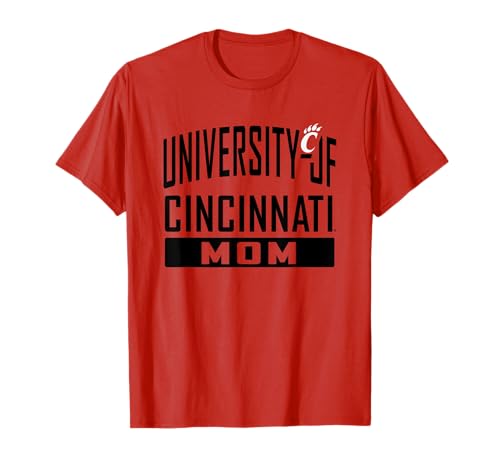 Cincinnati Bearcats Mom University Mother Red T-Shirt