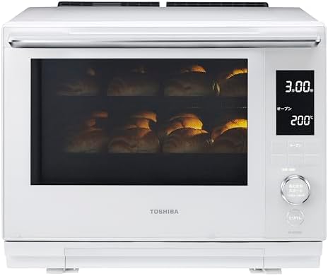 Amazon | 東芝 スチーム オーブンレンジ 石窯ドーム 26L ER-SD70(W 