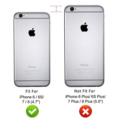 Rssviss Coque Pour IPhone SE 2022/SE 2020/6/6s/7/8, Housse 6s