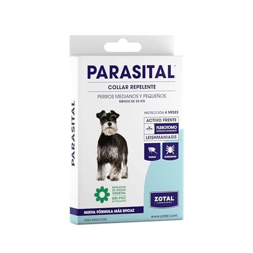 Zotal Parasital Collar para Perros, 60 cm
