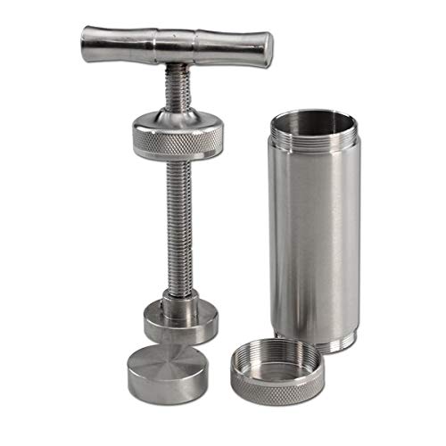 Black Leaf - T-Press - Stainless Steel Pollen Press in Three Sizes (L), Blackone - Image 3
