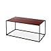 Zinus Modern Studio Collection Classic Rectangular Coffee Table / Good Design Award Winner, Brown