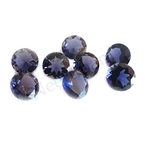 Iolite bleu naturelle ronde 1.5 mm pour sublimer vos bijoux fait main