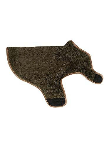 JACK PYKE Sherpa Fleece Hundemantel Dark Olive M