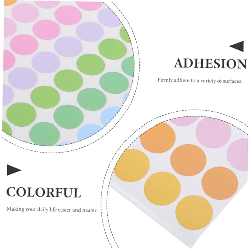 Autocollants pois adhésifs pour ne plus rien perdre lors du rangement de la maison