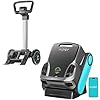 Aiper Scuba X1 Pro Max All-in-One Pool Cleaning Robot & Skimmer with Caddy, 8,500 GPH Suction Pool Vacuum, Ultra-fine Filtration, Smart Surface Parking, for All Inground Pools, Blue