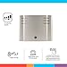 GE home electrical Wireless Doorbell Kit, Battery Operated 1 Receiver, 2 Push Buttons Door Bell, 8 Melodies Doorbell Chime, 4 Volume Levels, Classroom Doorbell, 150 Ft Range, Satin Nickel, 30393