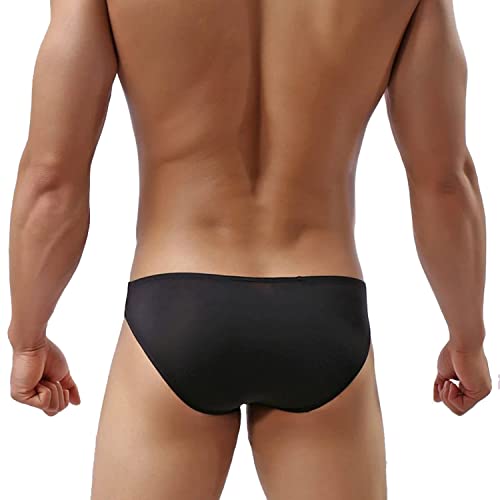 Mens Ice Silk Elephant Nose Trunk Brief Underwear3