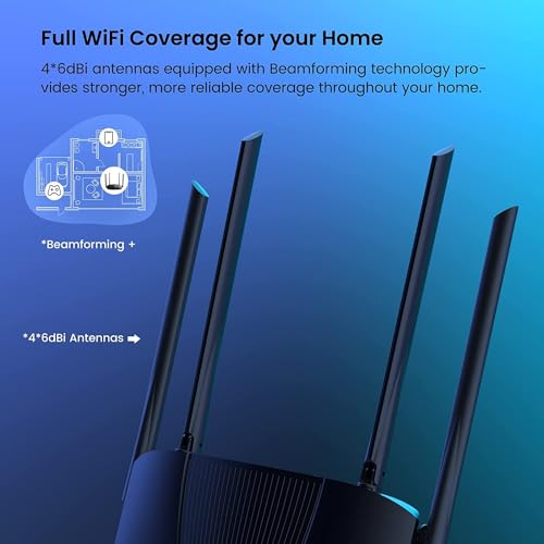 TX9 PRO - Router Wi-Fi Gigabit Ethernet dual band (2,4 GHz/5 GHz) 5G Nero - Router - Immagine 4