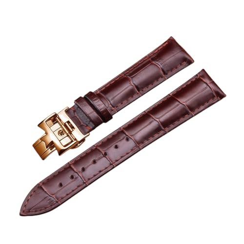 Bracelet de montre 19mm en cuir véritable pour sublimer votre montre Vacheron Constantin au quotidien