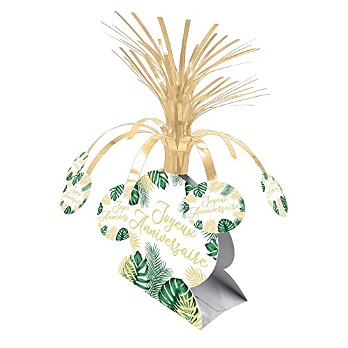 STC Centre DE Table Anniversaire Tropical Party 29X24CM