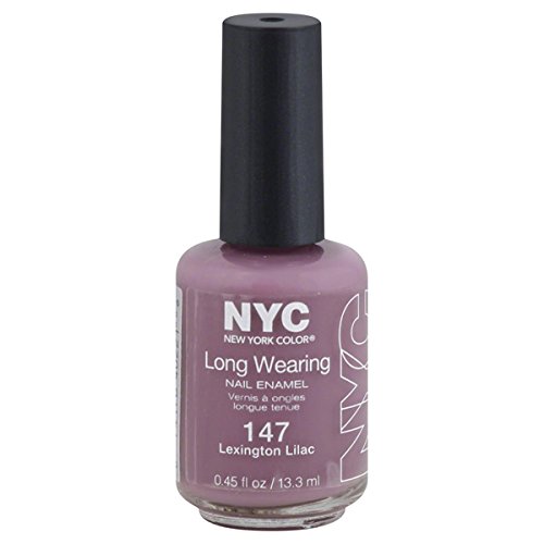 NYC Long Wearing Nail Enamel - Lexington Lilac
