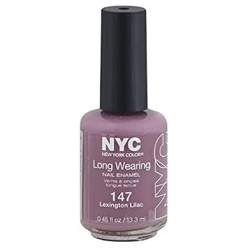 NYC Long Wearing Nail Enamel - Lexington Lilac