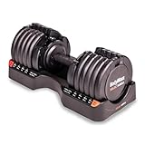 BodyMax Selectabell Adjustable Dumbbell – Space-Saving, Quick-Change Weight System with Durable Steel Construction – Ideal for Home Strength Training - up to 25kg or 34kg (25, Kilograms)