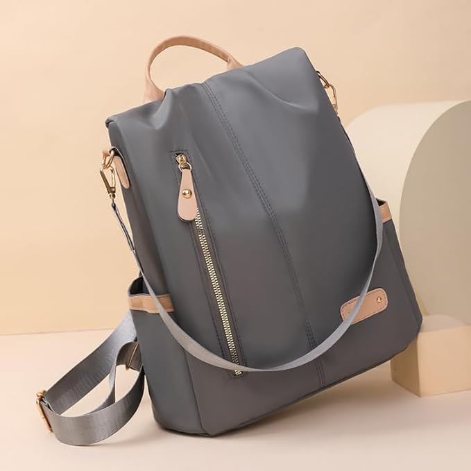 Sac à Dos En Nylon Imperméable Pour Femmes, Sac à Bandoulière De