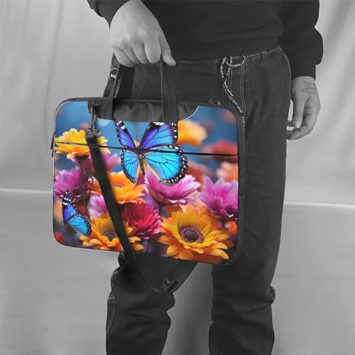 Bolso para portátil con diseño colorido y almohadilla de espuma miniatura 2