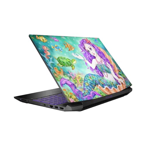 Peau autocollant HP Pavilion 15-dk0047TX sirène magique anti-rayure