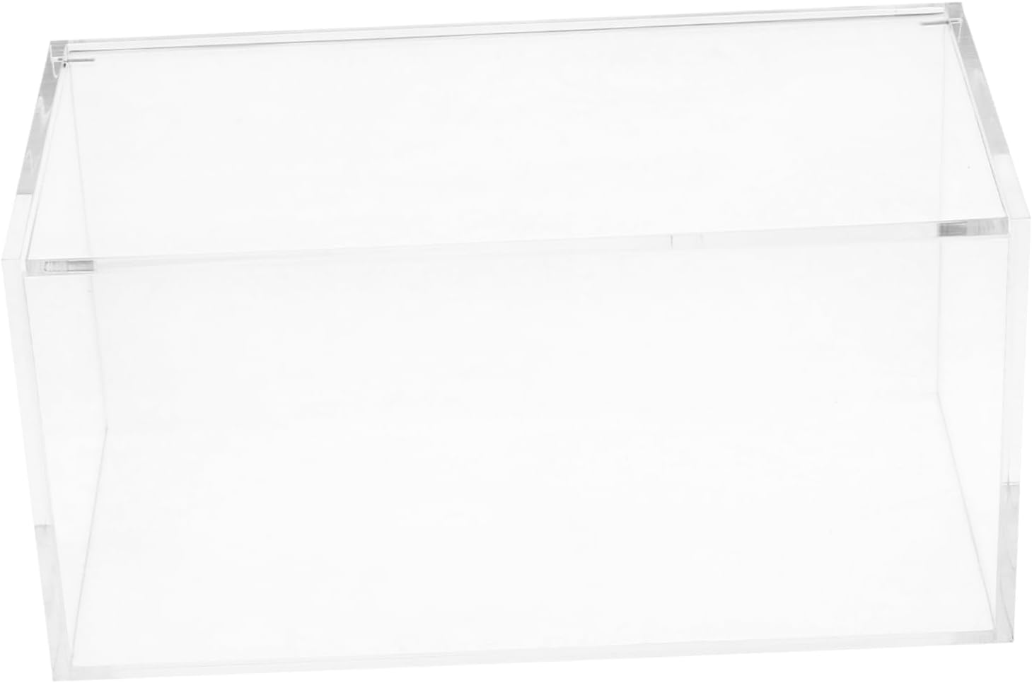 Unomor Clear Dryer Dispenser Box with Lid Versatile Sundries Storage Organizer for Laundry Room Transparent Design for Easy Access to Dryer Large Capacity