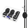SANLIKE Fishing Rod Fixed Balls Rod Racks 6PCS Portable Rubber Fishing Pole Puller Fishing Rod Protector Rod Pulling Tool, Nice Fishing Gifts for Fishing Enthusiasts Men Women