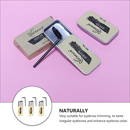 FRCOLOR Gel Sobrancelha 3 Define Sobrancelha Cera Natural de Maquiagem Dos Olhos À Prova D' Água de