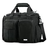 MIER Lunch Box for Men Heavy Duty Insulated Lunch Bag 20 Cans Large Leakproof Soft Cooler Bags with Multiple Pockets for Picnic Work Travel (Dark Gray)