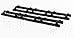 ALEKO Driveway Sliding Gate Opener Gear Racks | Nylon Gear Racks for Operator | 3.3 Foot Racks Set of 4 | Total 13 Feet | 4NGRACK33