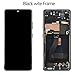 A-MIND OLED for Samsung Galaxy S21 Ultra 5G Screen Replacement for Samsung Galaxy S21 Ultra 5G LCD Display Touch Screen for G998 SM-G998B SM-G998U Digitizer Assembly Replacement Repair Parts (Black with Frame)