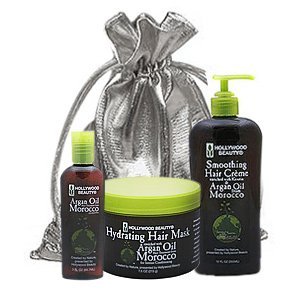 HOLLYWOOD BEAUTY Argan Oil Gift Bag