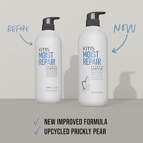 Kms Moist Repair Shampoo Shampoo Idratante Effetto Rigenerante 750 Ml - 5