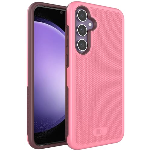 Coque pour Samsung Galaxy S23 FE 5G TUDIA antichoc double couche protection militaire Rose Fumé