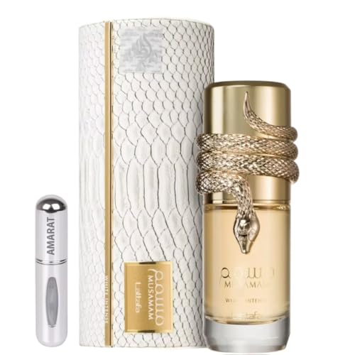 Perfume Musamam White Intense Original 100ml, Perfume Árabe Unisex De Larga Duración, Edp Incluye Atomizador Recargable 5ml, Fragancia Con Notas De Bergamota, Coco Y Sándalo White Intense Perfume Musamam White Intense Original 100ml, Perfume Árabe Unisex De Larga Duración, Edp Incluye Atomizador Recargable 5ml, Fragancia Con Notas De Bergamota, Coco Y Sándalo White Intense