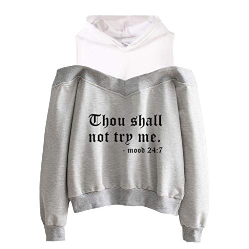Sweat à capuche femme haut de gamme en pur coton gris à manches longues taille 38