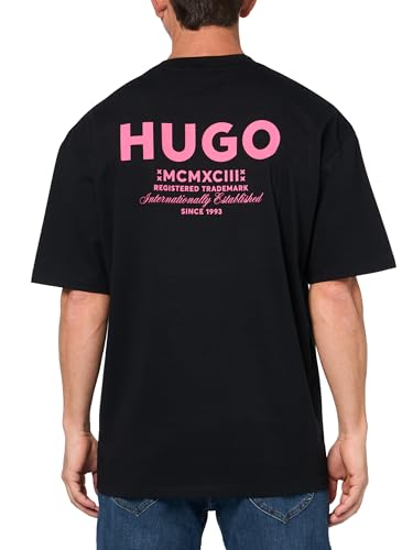 HUGO Men's Small Logo Block Cotton T-Shirt2
