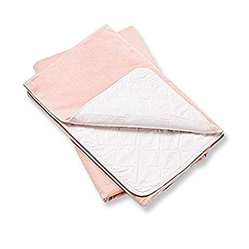 Platinum Care Padsâ„¢ Washable Pink Large Standard Reusable Bed Pads/Hospital Underpads, for use with Incontinence and Pets Size 34x36 in, Pack of 2