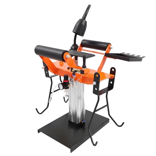 Bonxrdun Écarteur pneumatique (1500 kg, 0,4-0,8 MPa) pour réparation et service de pneus de voiture 220 V