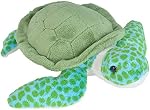 Wild Republic Sea Turtle Plush, Stuffed Animal, Plush Toy, Gifts for Kids, Sea Critters 9"