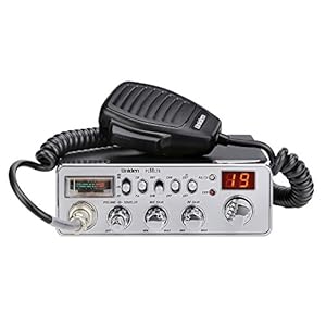 Uniden PC68LTX 40-Channel CB Radio with PA/CB Switch, RF Gain Control, Mic Gain Control, Analog S/RF Meter, Instant…