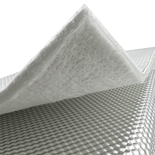 Krd Performance Reduce Radiant Heat Heatshield Aluminum Armor 1/2" Thick X 1' Wide X 3' Long Exhaust Pipe Heat Shield Silver (12.7Mm Thick X 1 Foot Wide X 3 Feet Length) #TOP1