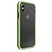 Lifeproof SLAM Series Case for iPhone X (ONLY) - Retail Packaging - Night Flash (Clear/Lime/Black)