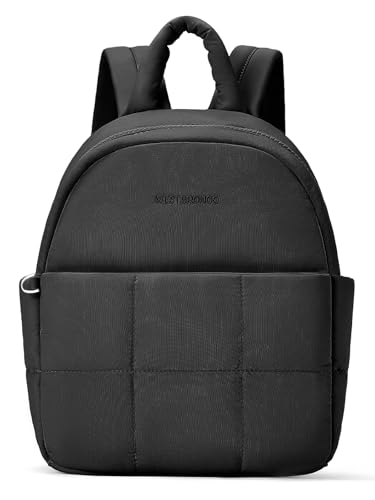 Image of WESTBRONCO Mini Backpack for Women Nylon Small Fashion Backpacks Purse Puffer Lightweight Backpacks for Travel, Shopping, Daily