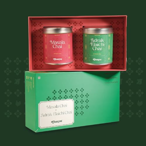 Chaayos Festival Gift Box| Masala tea & Adrak Elaichi chai for te...
