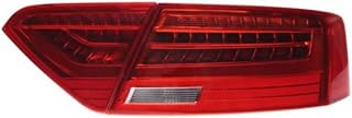 Rear Brake Tail Lights For Audi A5 2008-2016, LED Replacement Taillights Assembly Left Driver Right Passenger Side Lamp Replace Red Lens,B/Right