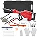 Electric Jack Hammer, 2200W Heavy-Duty Concrete Breaker Tool Kit With 4-Piece Chisels Bit Set