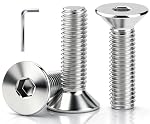 msymsyu – msymsyu 160 Stk Senkkopfschrauben M3x6mm Edelstahl A2 V2A Ge