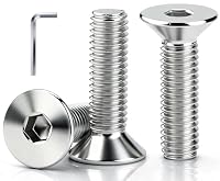 msymsyu 160 Stk Senkkopfschrauben M3x6mm Edelstahl A2 V2A Gewindeschrauben – Ansicht 1