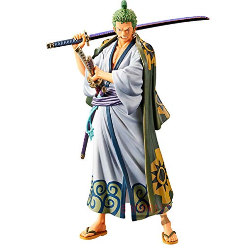 Figure One Piece Dxf The Grand Line Men - Wanokuni Vol. 2 Roronoa Zoro, Bandai Banpresto