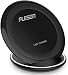 Fast Wireless Charger, PLESON 2 Coils Wireless Charger Cell QI Fast Wireless Charging Pad Stand for Samsung Galaxy S8 Plus S8+ S8 Galaxy S7 S7 Edge Note 5 S6 Edge Plus etc[Sleep-friendly]No AC Adapter