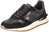 Guess Damen Dubai Sneaker, Black, 40 EU