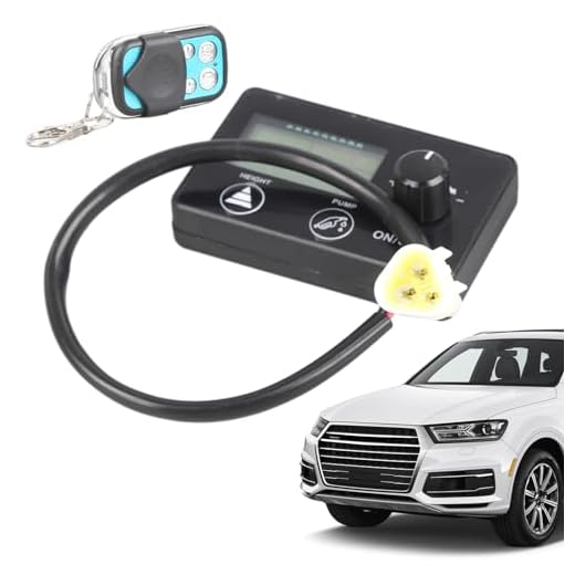 Aquecedor de carro LCD - Placa de interruptor de monitor LED 12v / 24v com botão - Acessórios versáteis para carro, controle remoto durável para aquecedor de carro, aquecedor de ar, aquecedor Maijia
