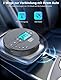 Walkman CD-Player mit Bluetooth - 2000mAh Wiederaufladbarer Discman CD-Player mit FM-Transmitter, Kopfhörer, LCD-Bildschirm, AUX, USB-tragbarer persönlicher CD-Player Anti-Rutsch-Schutz für das Auto
